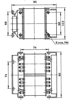 Трансформатор тс 150 1 подключение